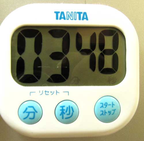 TANITAのタイマー