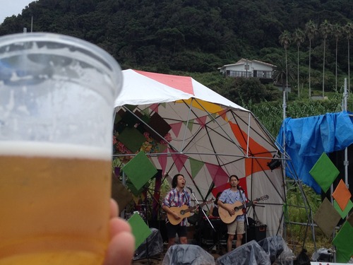 生ビールとアーティスト