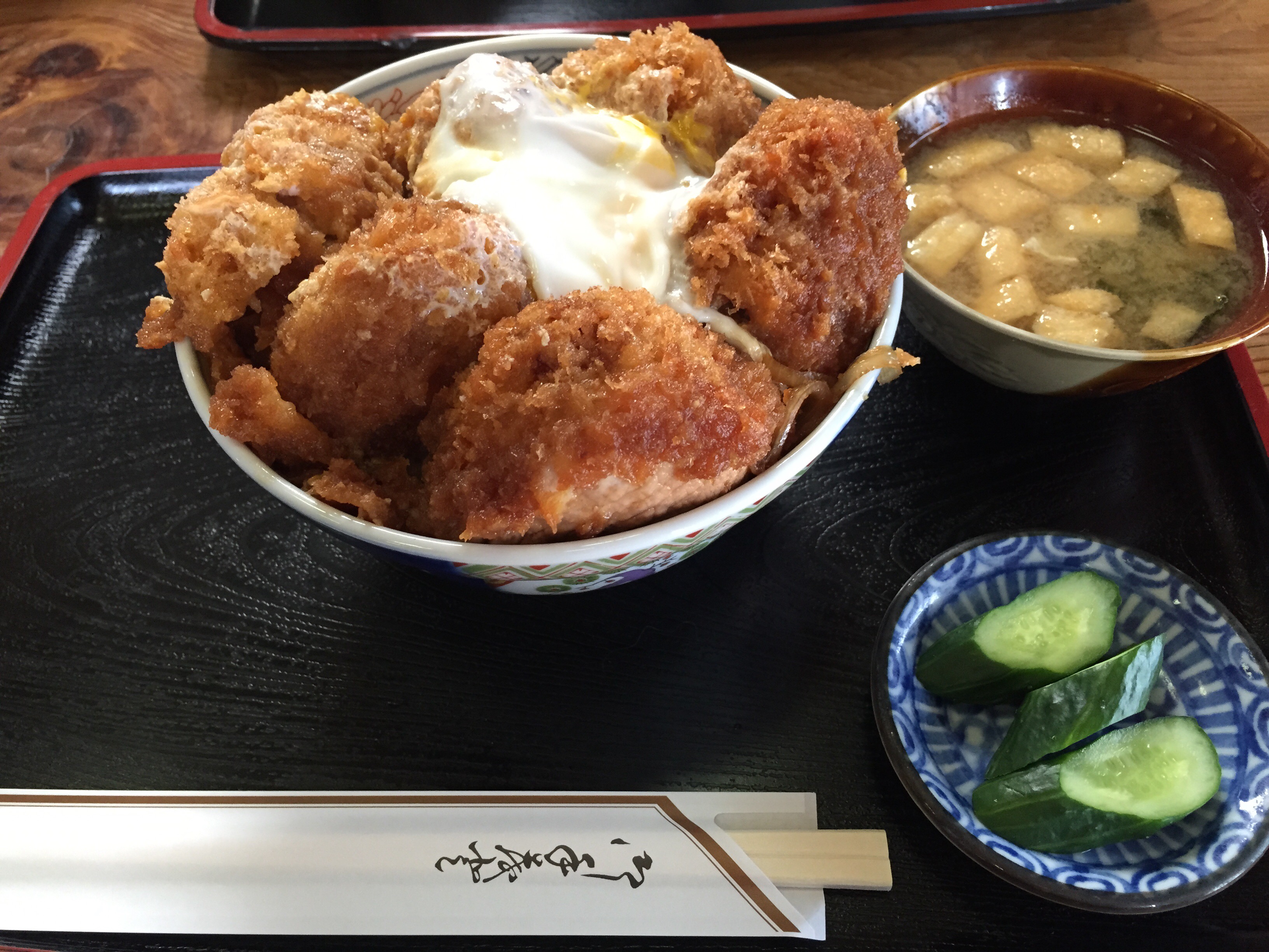 大島屋千葉で一番大きなかつ丼の画像