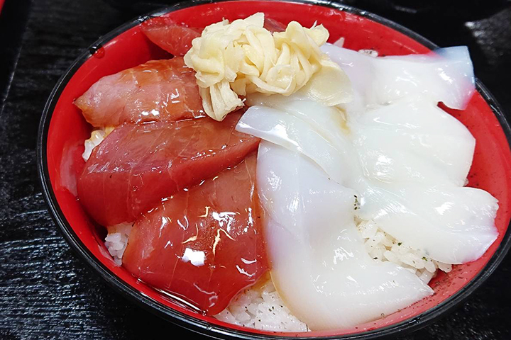 魚水＿マグロイカ丼の画像
