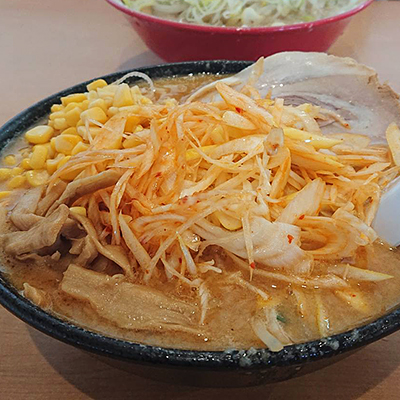 背脂チャッチャ系ラーメン＿なりたけの辛ネギ味噌ラーメン画像