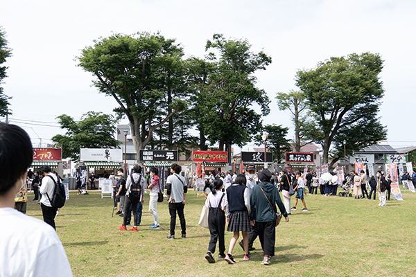 八街ラーメン祭の第３陣の様子