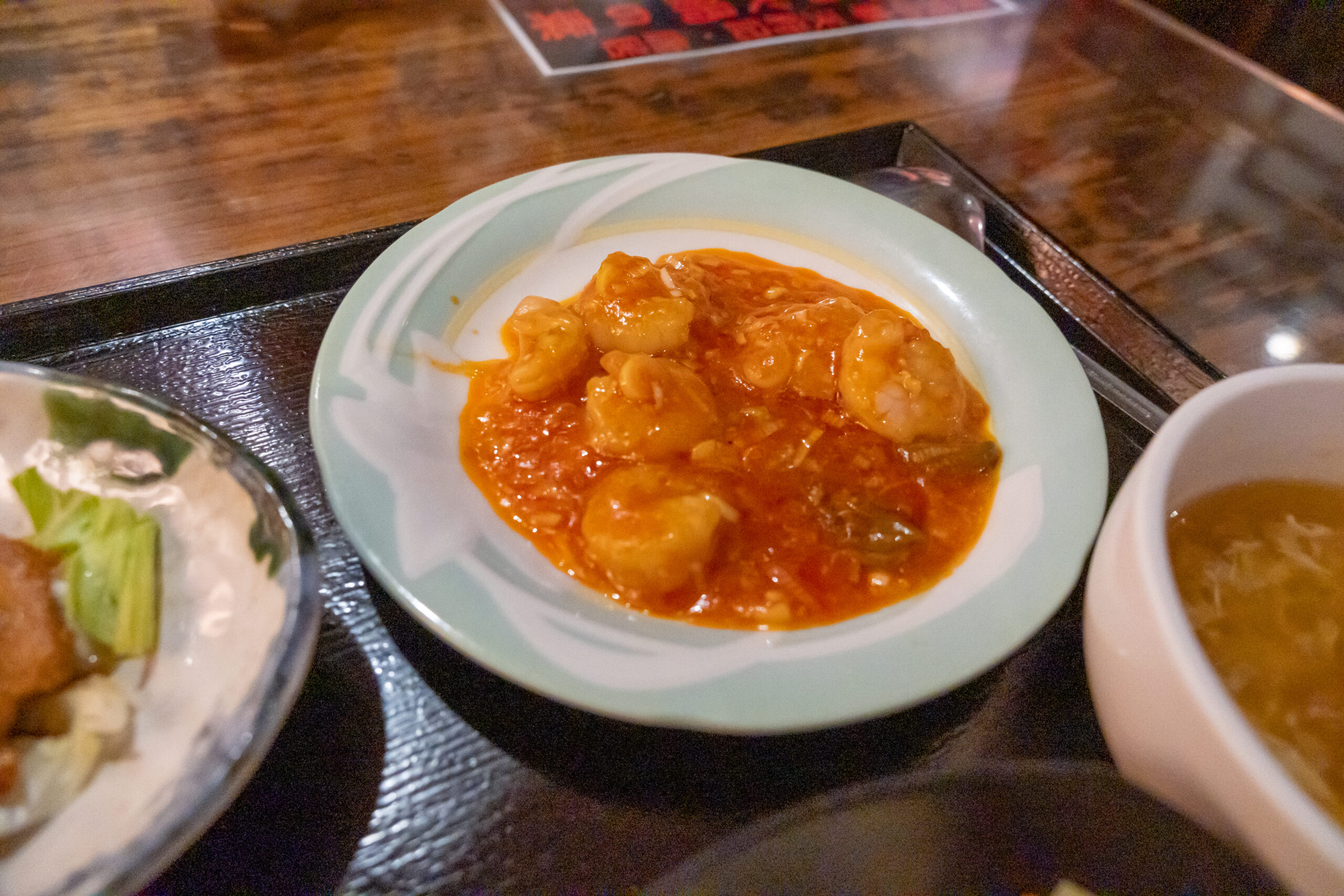 千葉で雰囲気がいい 人気のガチ中華料理 高級中華料理店 天府記 唐居のエビチリの画像