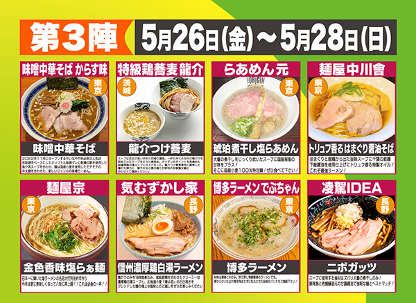 八街ラーメン祭３陣