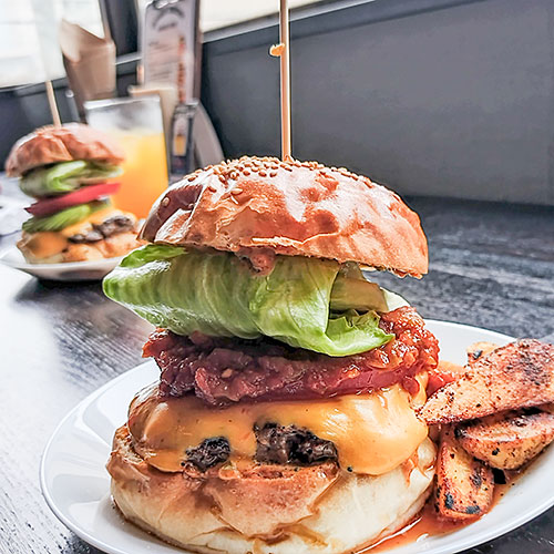 千葉市中央区のハンバーガー屋さんBurgerDBrownイメージ画像