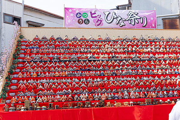 勝浦ビッグひな祭り＿墨名交差点