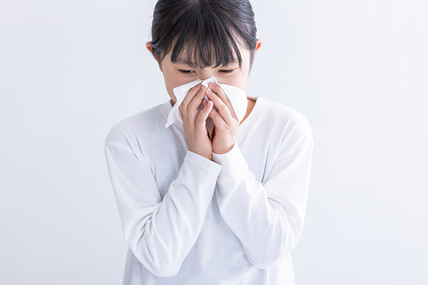 小麦アレルギーの症状＿鼻水の画像