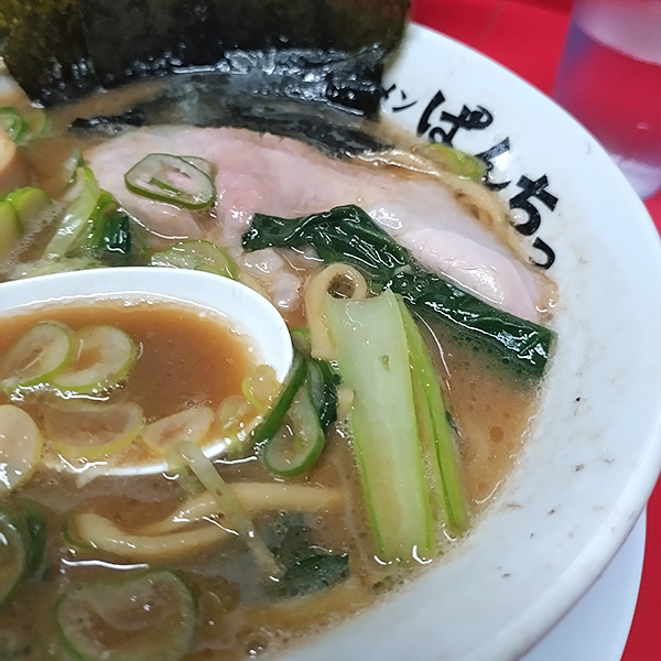 千葉の家系ラーメン新店＿ぱんちっ（成田）のスープ