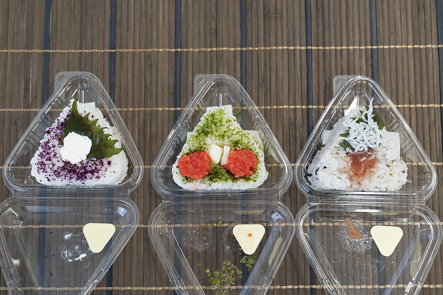 海苔薪稲毛のおにぎり屋RICE ＆ PARKのenjoy!おにぎりの写真