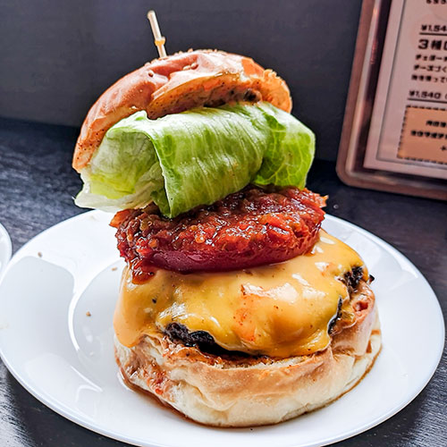 BurgerDBrownのハンバーガー（サルチー）の画像