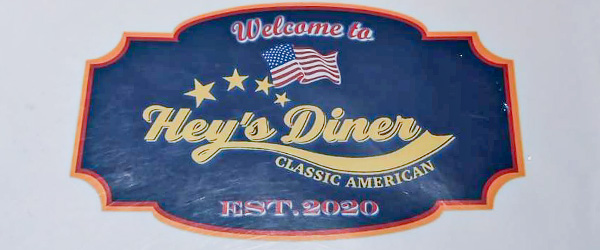 hey's diner ヘイズダイナー_メニュー表紙写真