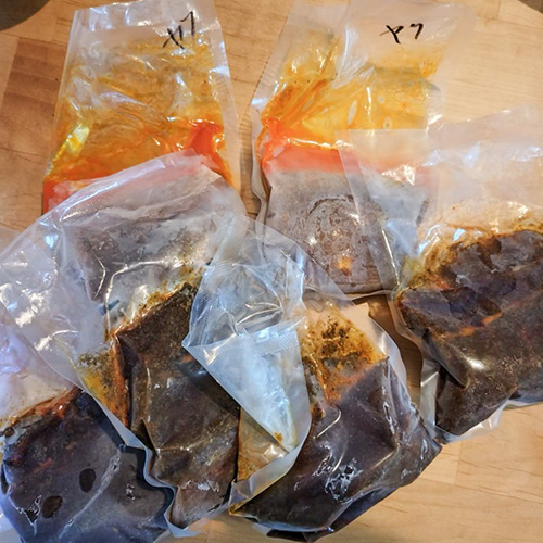 大島の冷凍カレー6個買い